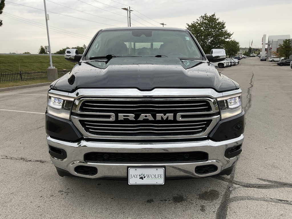 Used 2021 RAM Ram 1500 Pickup Laramie with VIN 1C6SRFJT4MN537433 for sale in Kansas City
