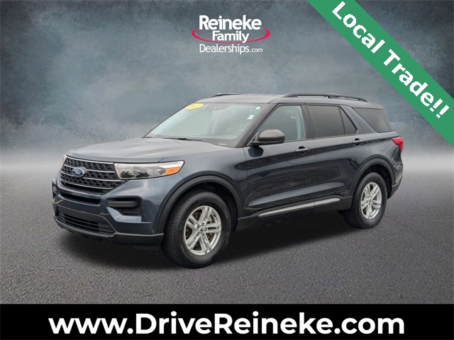 Used 2022 Blue Ford XLT image 1