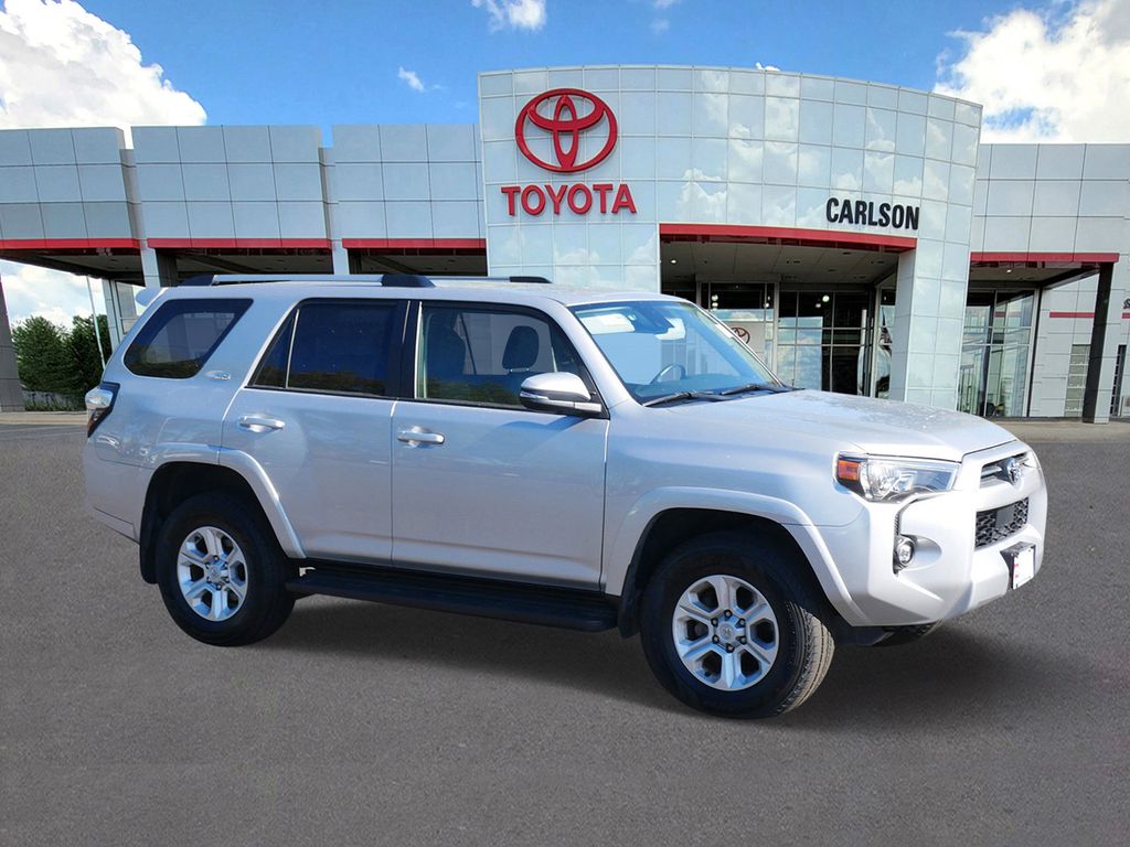 Certified 2024 Toyota 4Runner SR5 Premium with VIN JTENU5JR9R6271651 for sale in Minneapolis, Minnesota