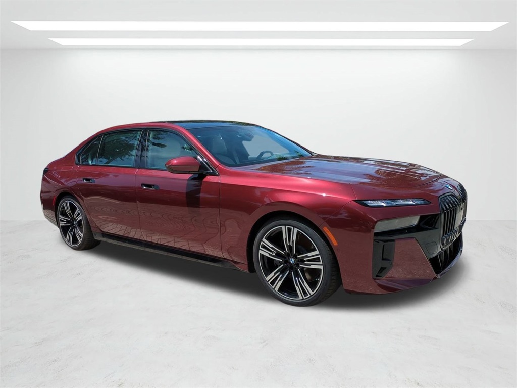 New 2025 Red Metallic BMW 760i xDrive image 2