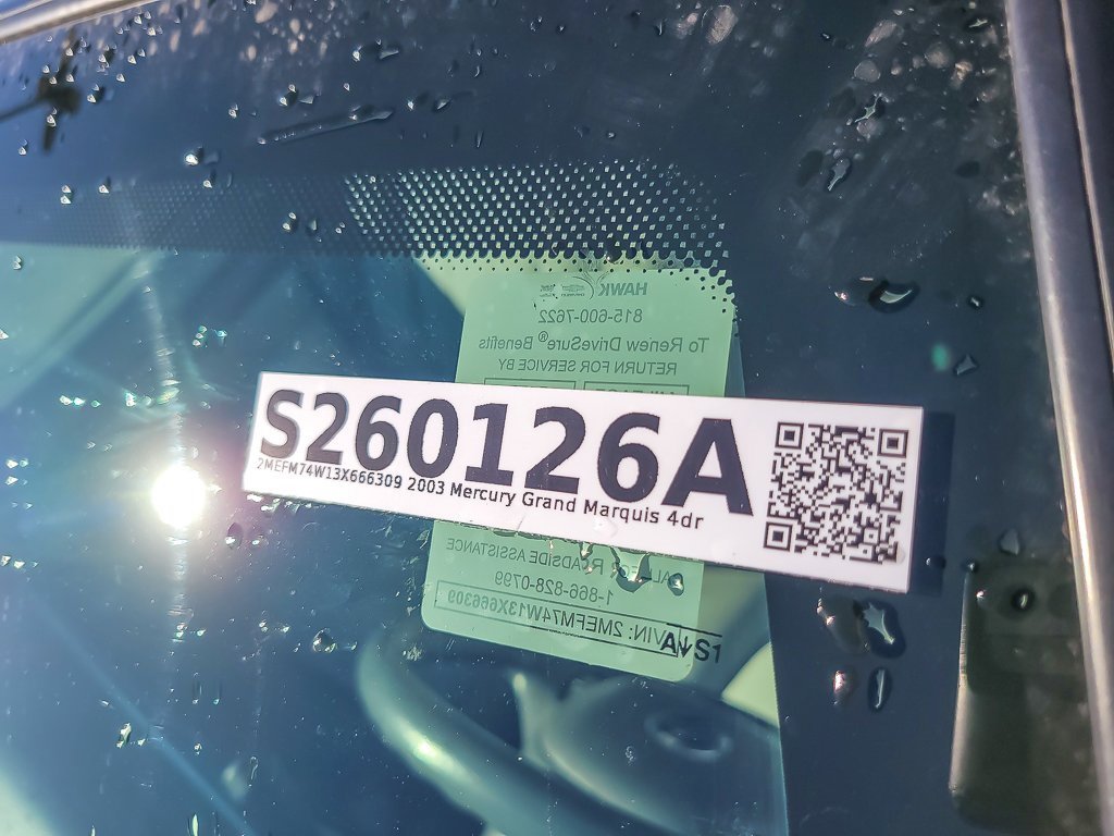 2003 MERCURY GRAND MARQUIS - Image 18
