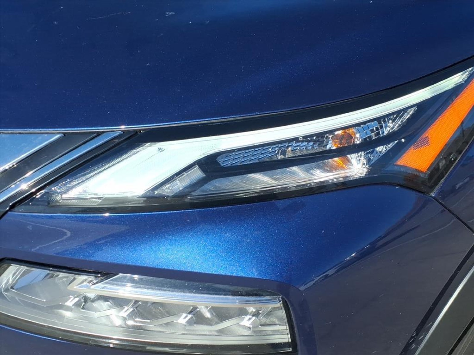 2023 Nissan Rogue SV Blue at Sterling McCall Nissan