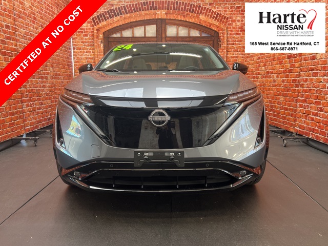 Certified 2024 Nissan ARIYA Evolve+ with VIN JN1DF0BB9RM732795 for sale in Hartford, CT