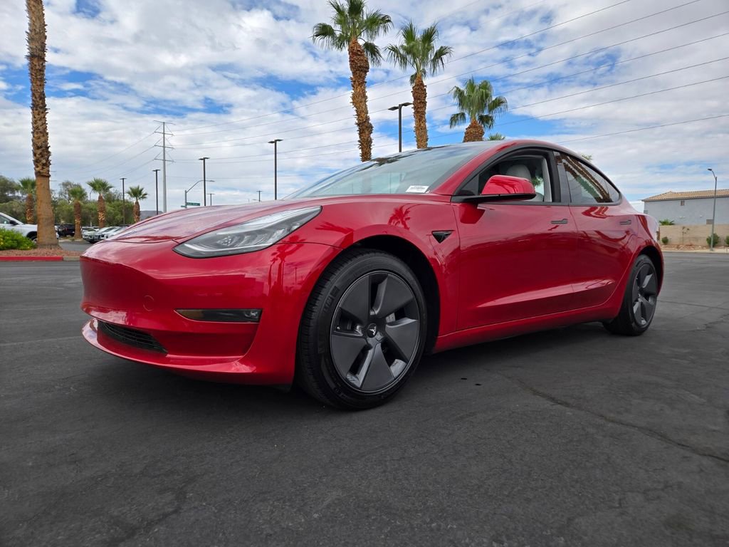 Used 2021 Tesla Model 3 Base with VIN 5YJ3E1EB7MF852853 for sale in Henderson, NV