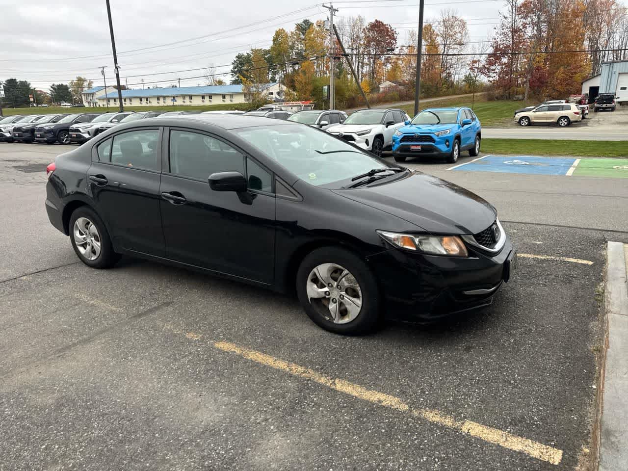 Used 2015 Honda Civic LX with VIN 19XFB2F58FE240030 for sale in Oakland, ME