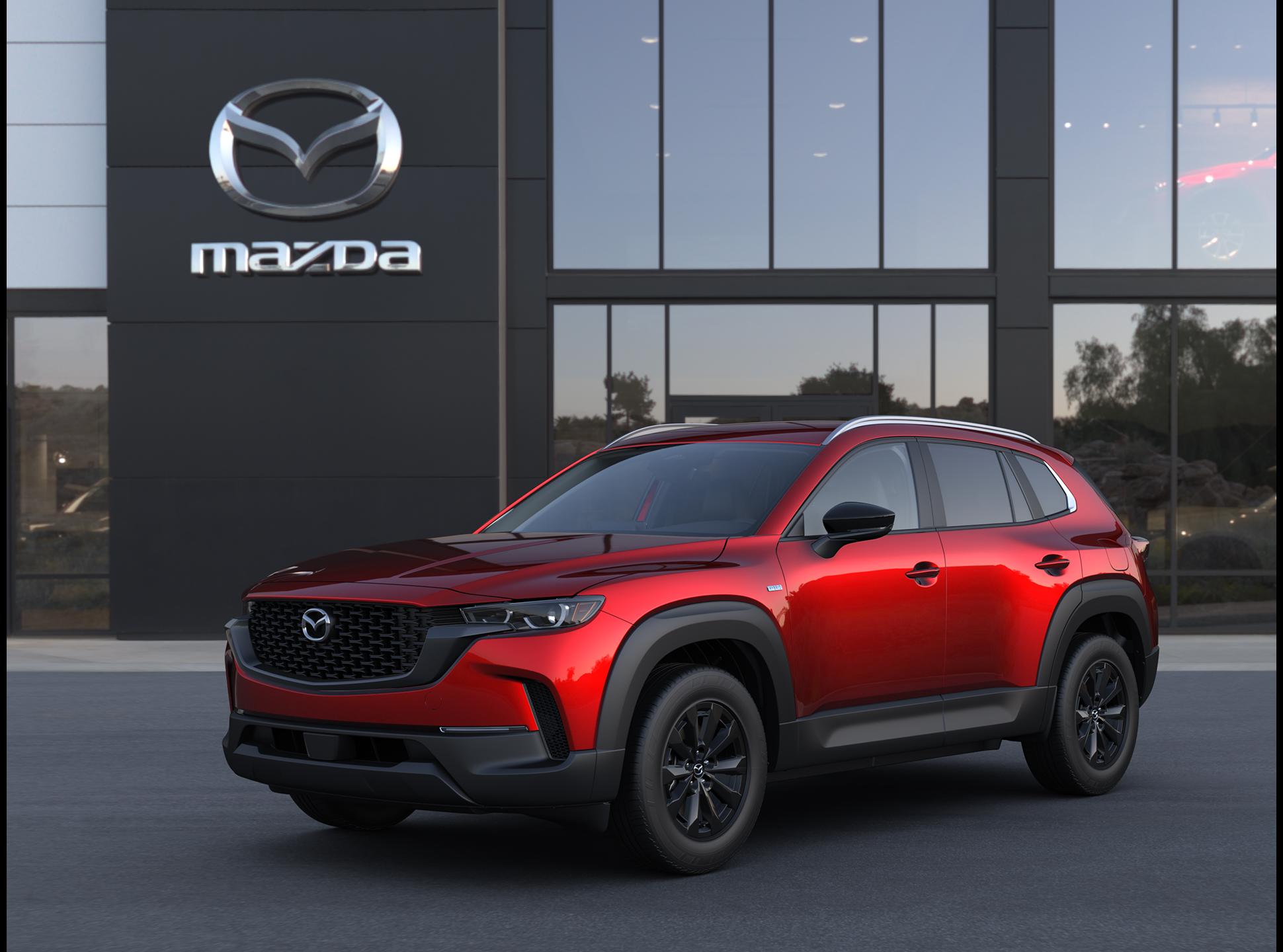 New 2025 Soul Red Crystal Metallic Mazda Preferred AWD image 1