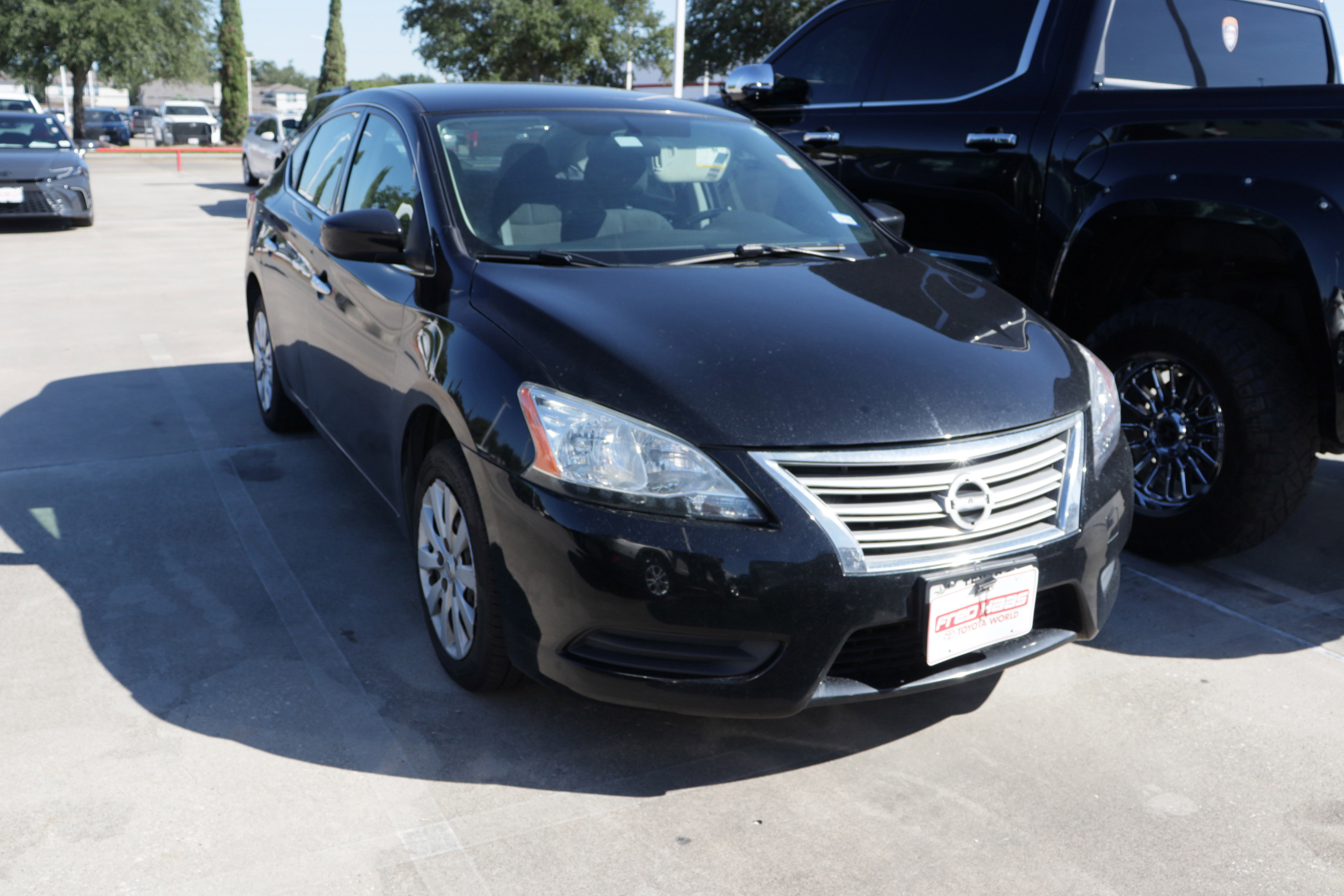 Used 2015 Nissan Sentra SV with VIN 3N1AB7AP0FL683626 for sale in Spring, TX