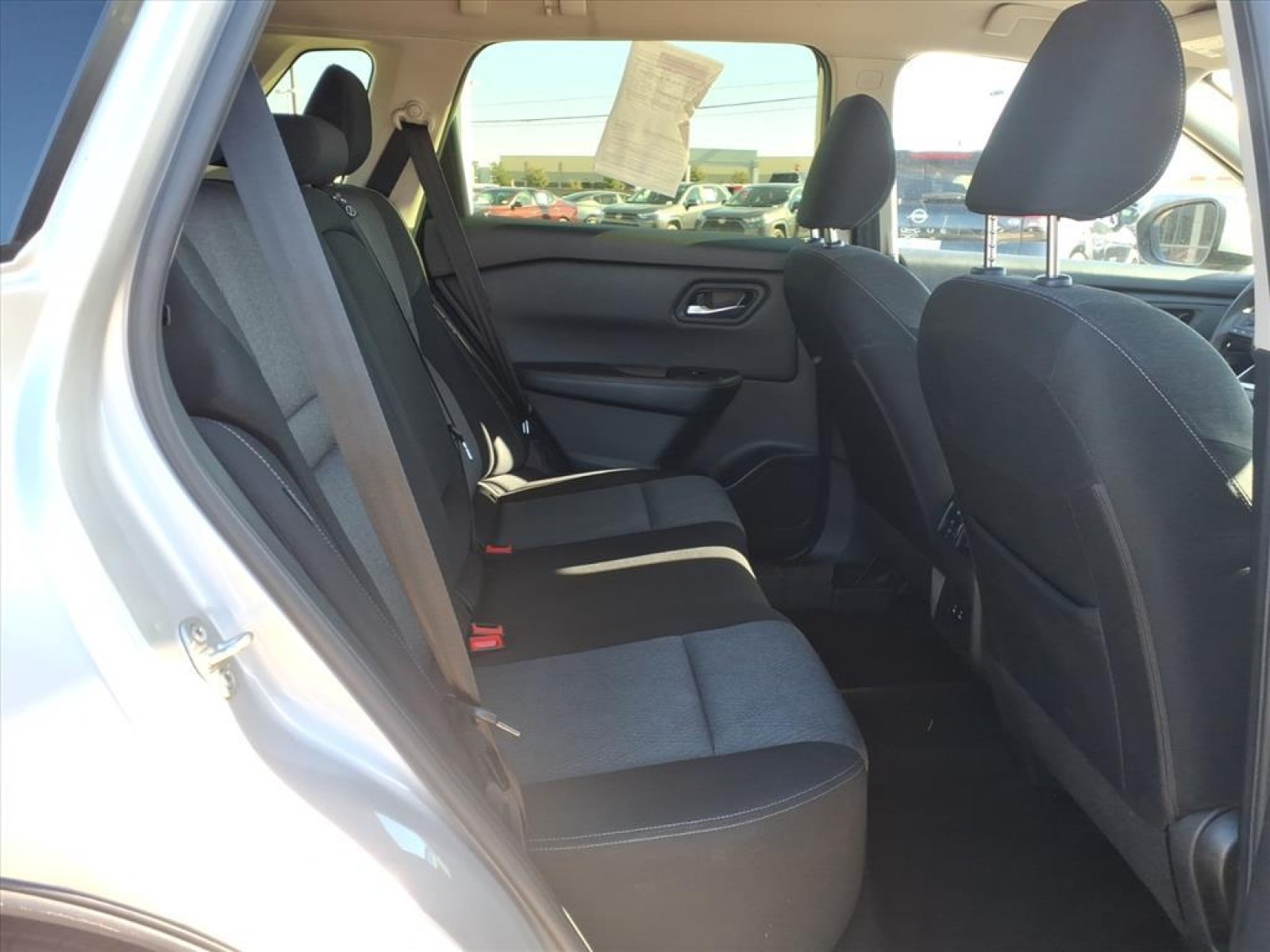 2024 Nissan Rogue SV Silver at Robbins Nissan