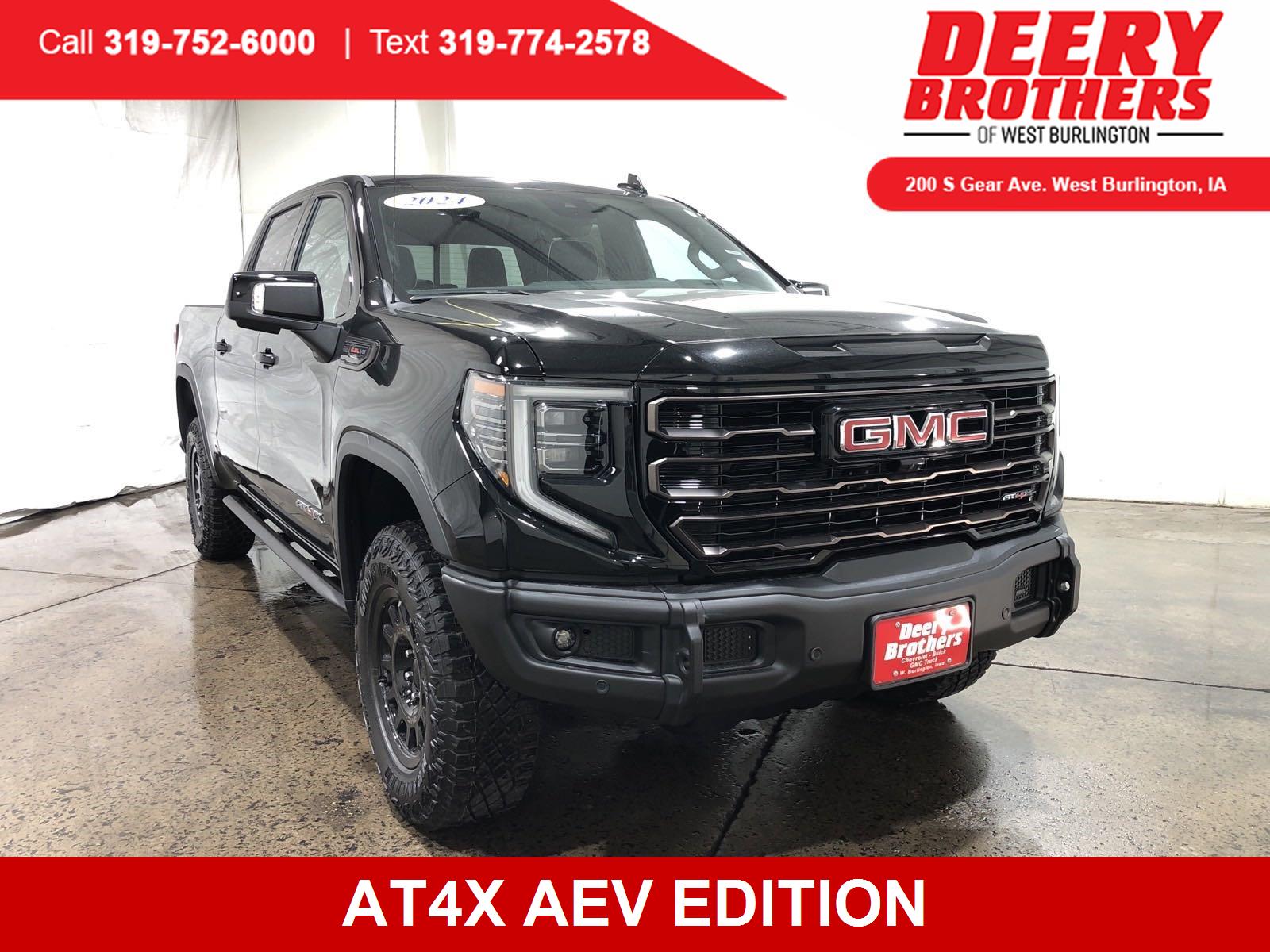 New 2024 GMC Sierra 1500 AT4X Crew Cab in West Burlington 737610