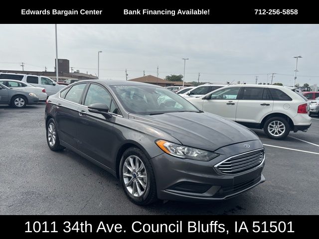 Used 2017 Ford Fusion SE with VIN 3FA6P0HD4HR351430 for sale in Council Bluffs, IA