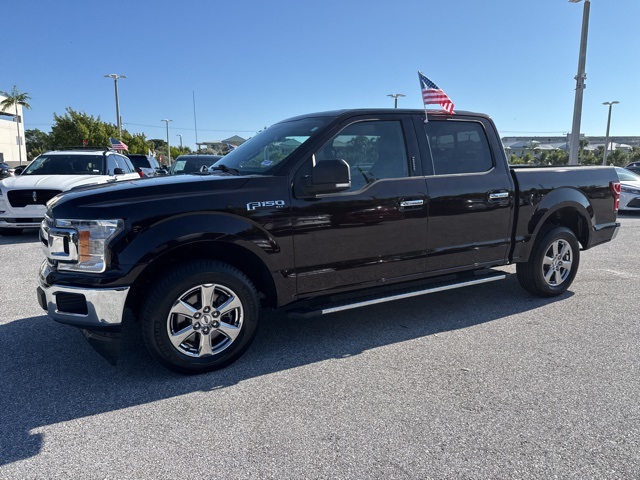 Used 2018 Ford F-150 XLT with VIN 1FTEW1CP1JFC39803 for sale in Lake Park, FL