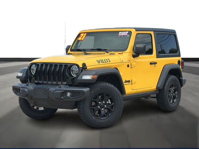 Pre-Owned 2021 Jeep Wrangler Willys 4X4