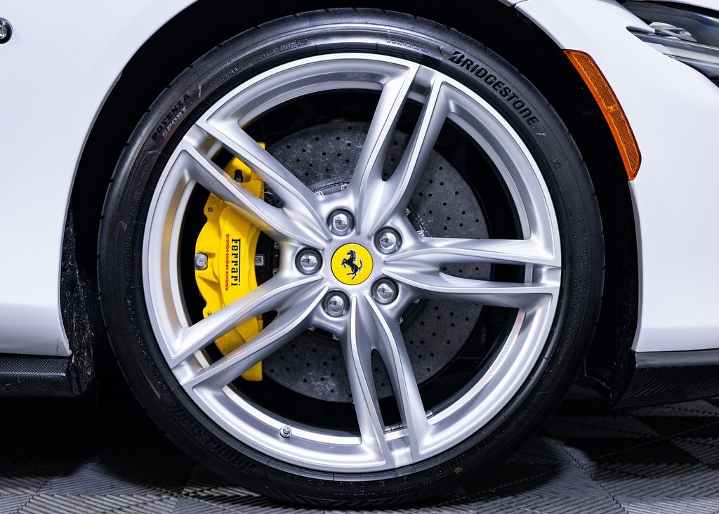 Certified Used 2025 White Ferrari Base image 12