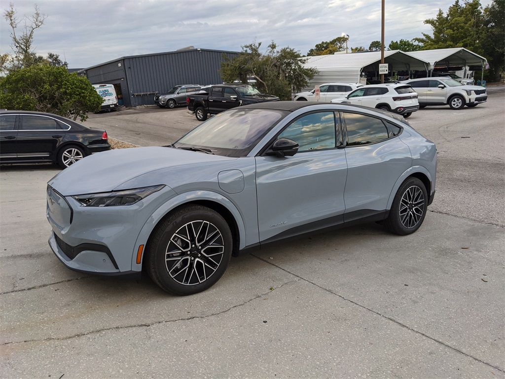 Used 2025 Ford Mustang Mach-E Premium RWD with VIN 3FMTK3R7XSMA07820 for sale in Clearwater, FL