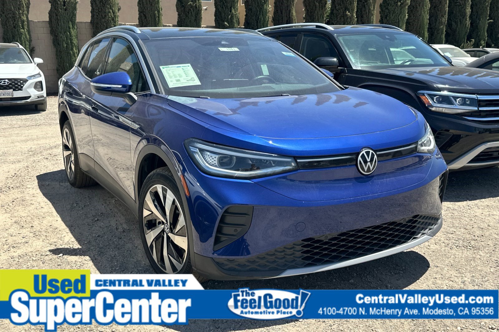 Used 2021 Volkswagen ID.4 PRO S with VIN WVGUNPE28MP066052 for sale in Modesto, CA