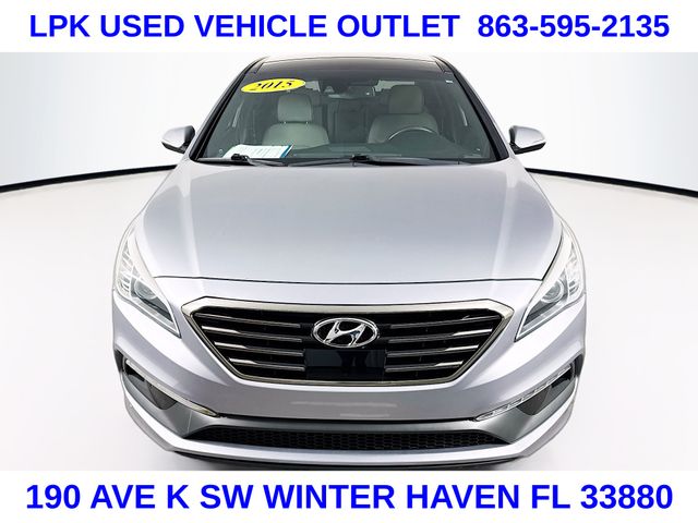 Used 2015 Hyundai Sonata Limited with VIN 5NPE34ABXFH130321 for sale in Winter Haven, FL