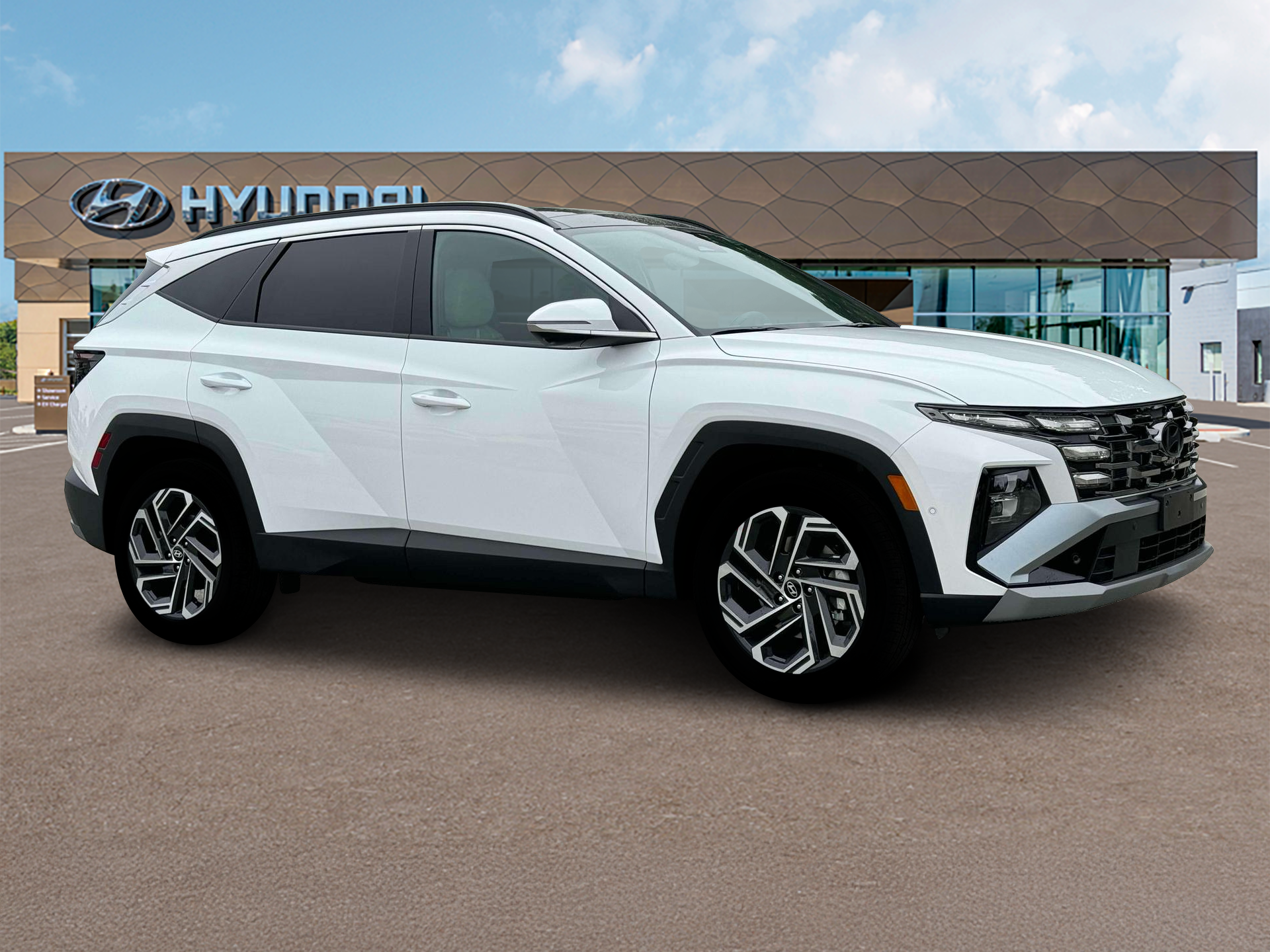 New 2025 White Hyundai Limited FWD image 10