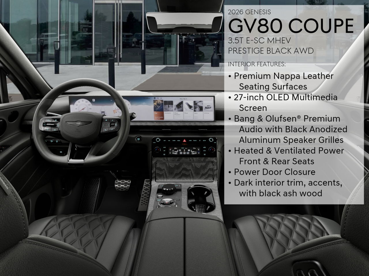 2026 Genesis GV80 Coupe 3.5T photo 17