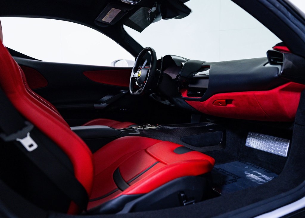 Certified Used 2021 Bianco Cervino Ferrari Base image 23