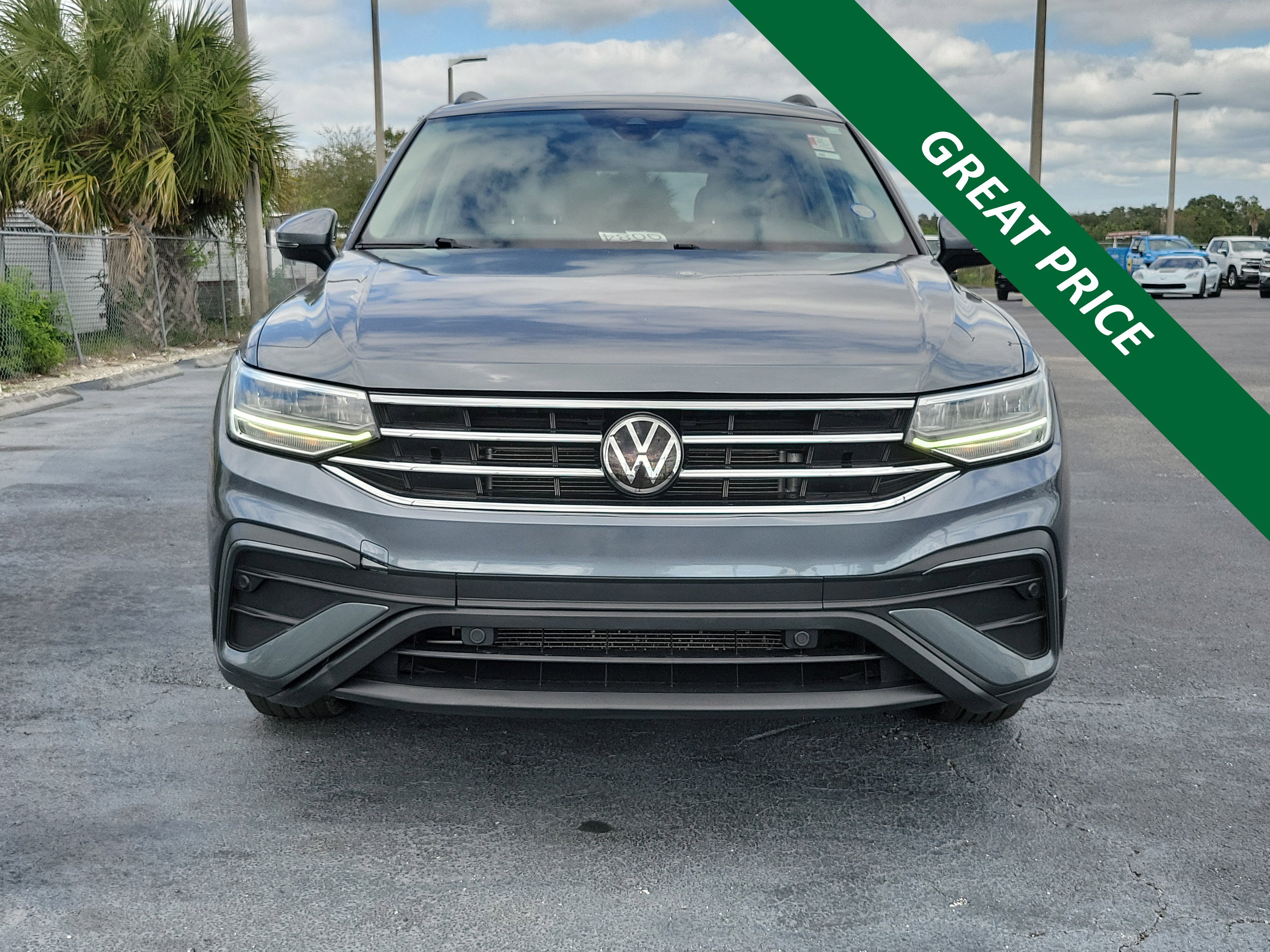 Used 2022 Volkswagen Tiguan S with VIN 3VV1B7AX8NM045972 for sale in Cocoa, FL