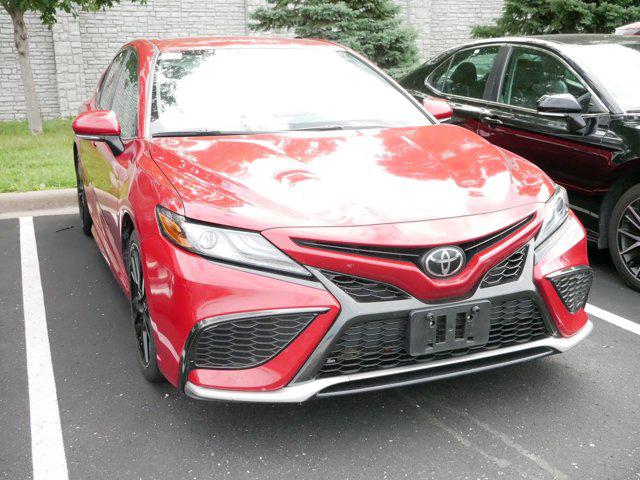 Certified 2023 Toyota Camry XSE with VIN 4T1K61AK8PU148733 for sale in Brooklyn Center, Minnesota