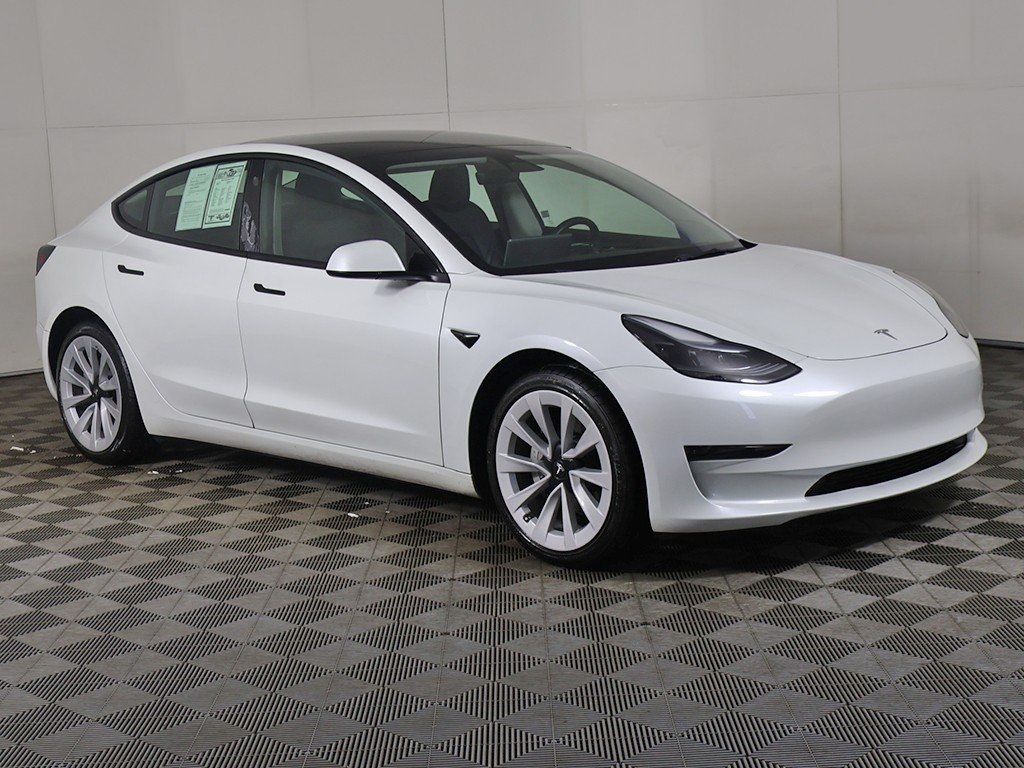 Used 2023 Tesla Model 3 Base with VIN 5YJ3E1EA1PF465176 for sale in Akron, OH