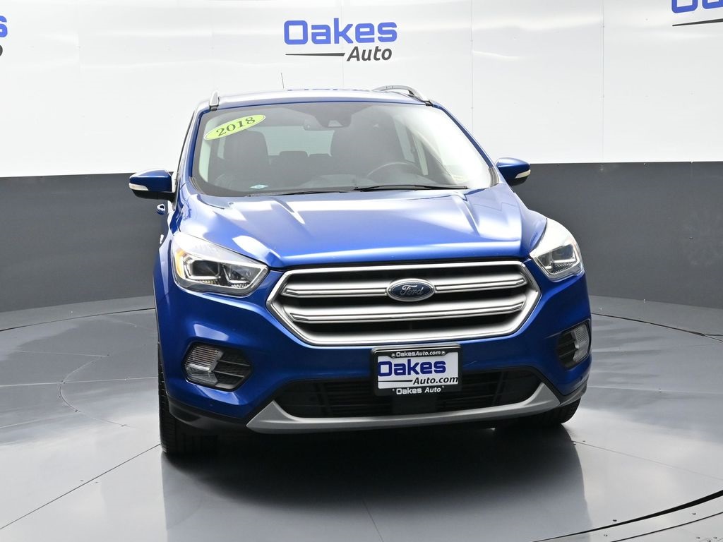 Used 2018 Ford Escape Titanium with VIN 1FMCU0J91JUC11714 for sale in Kansas City