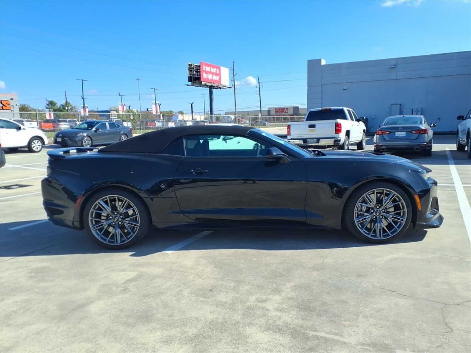 2022 Chevrolet Camaro ZL1 Black at AutoNation Ford Gulf Fwy