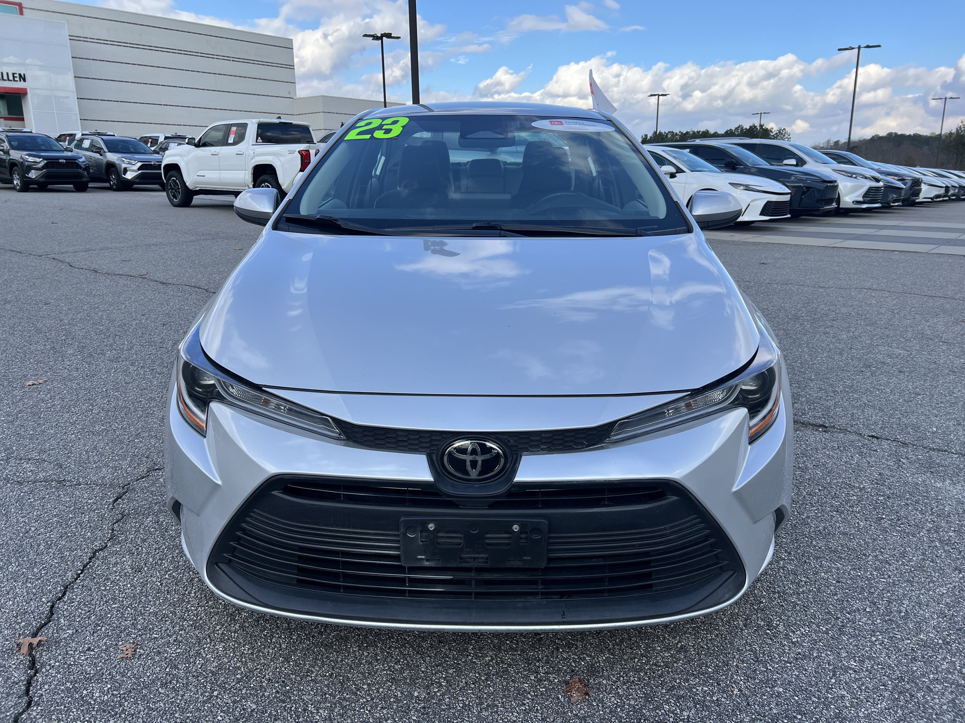 Certified 2023 Toyota Corolla LE with VIN 5YFB4MDE9PP036392 for sale in Northfield, Minnesota