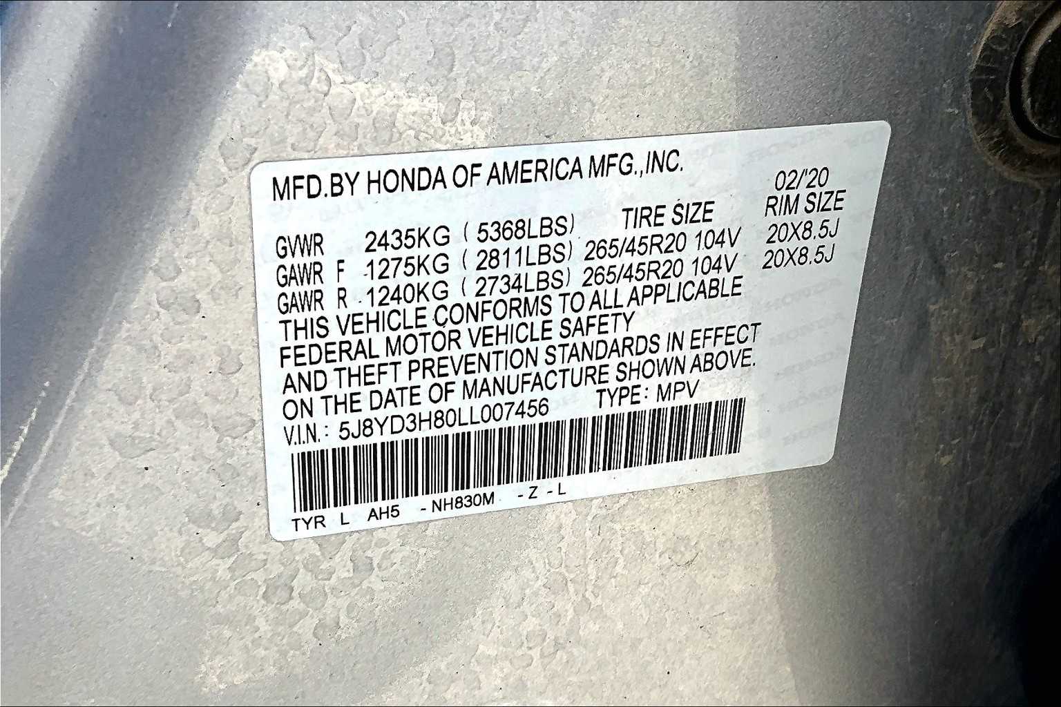 2020 Acura MDX Advance photo 23