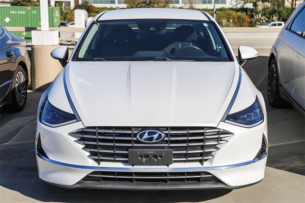 Certified 2021 Hyundai Sonata Hybrid Blue with VIN KMHL24JJ7MA017265 for sale in Laguna Niguel, CA