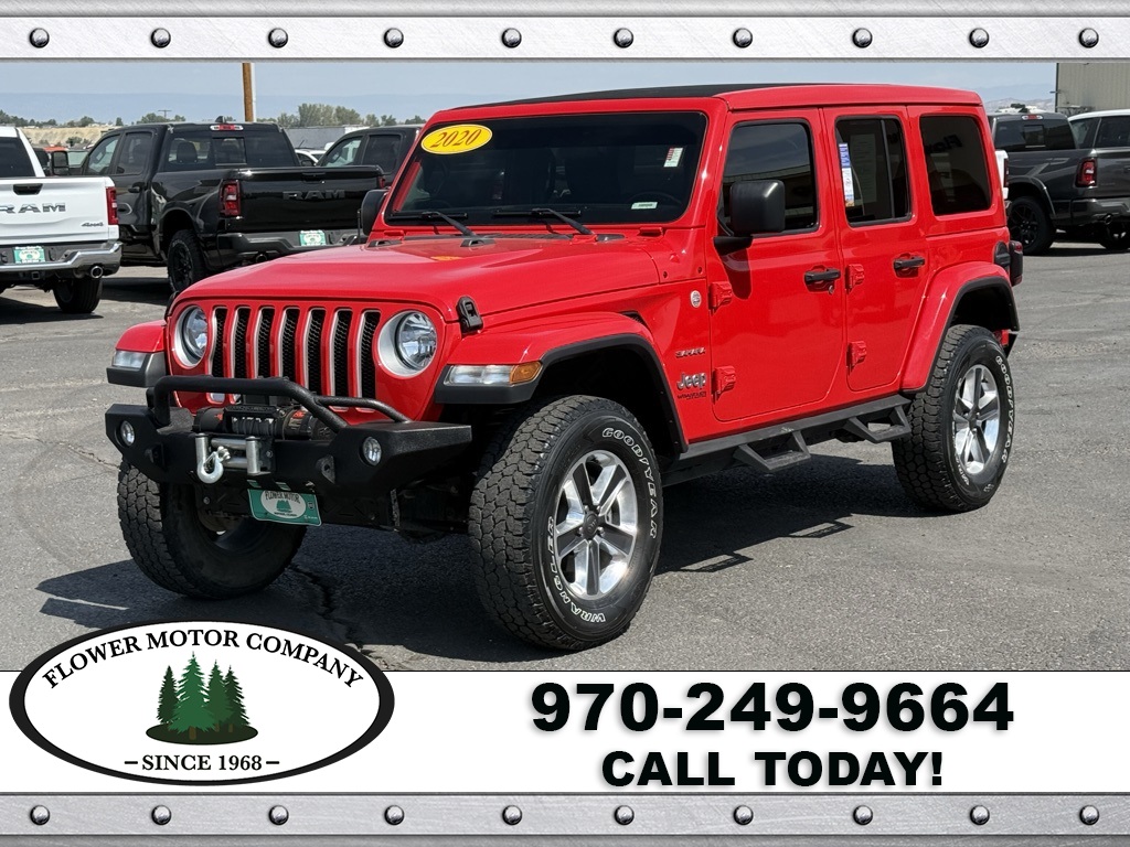 2020 Jeep Wrangler Unlimited Sahara photo 3