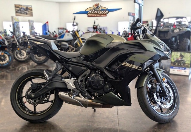 Pre-Owned 2024 Kawasaki Ninja® 650 ABS Metallic Covert Green