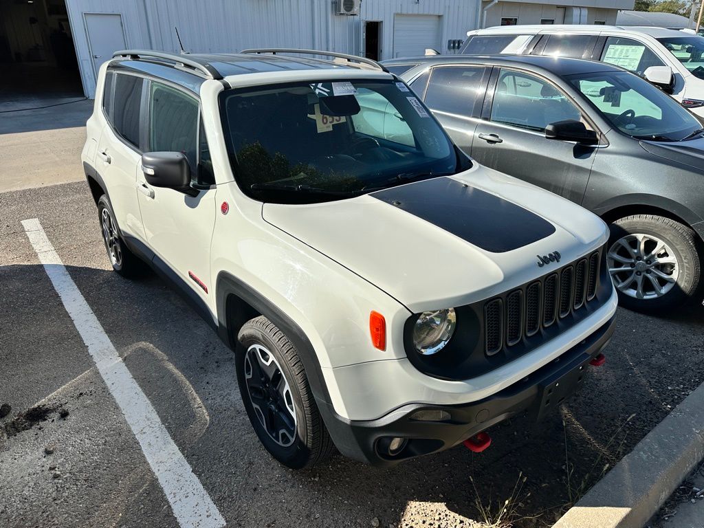 Used 2016 Jeep Renegade Trailhawk with VIN ZACCJBCT8GPD89776 for sale in Newton, KS
