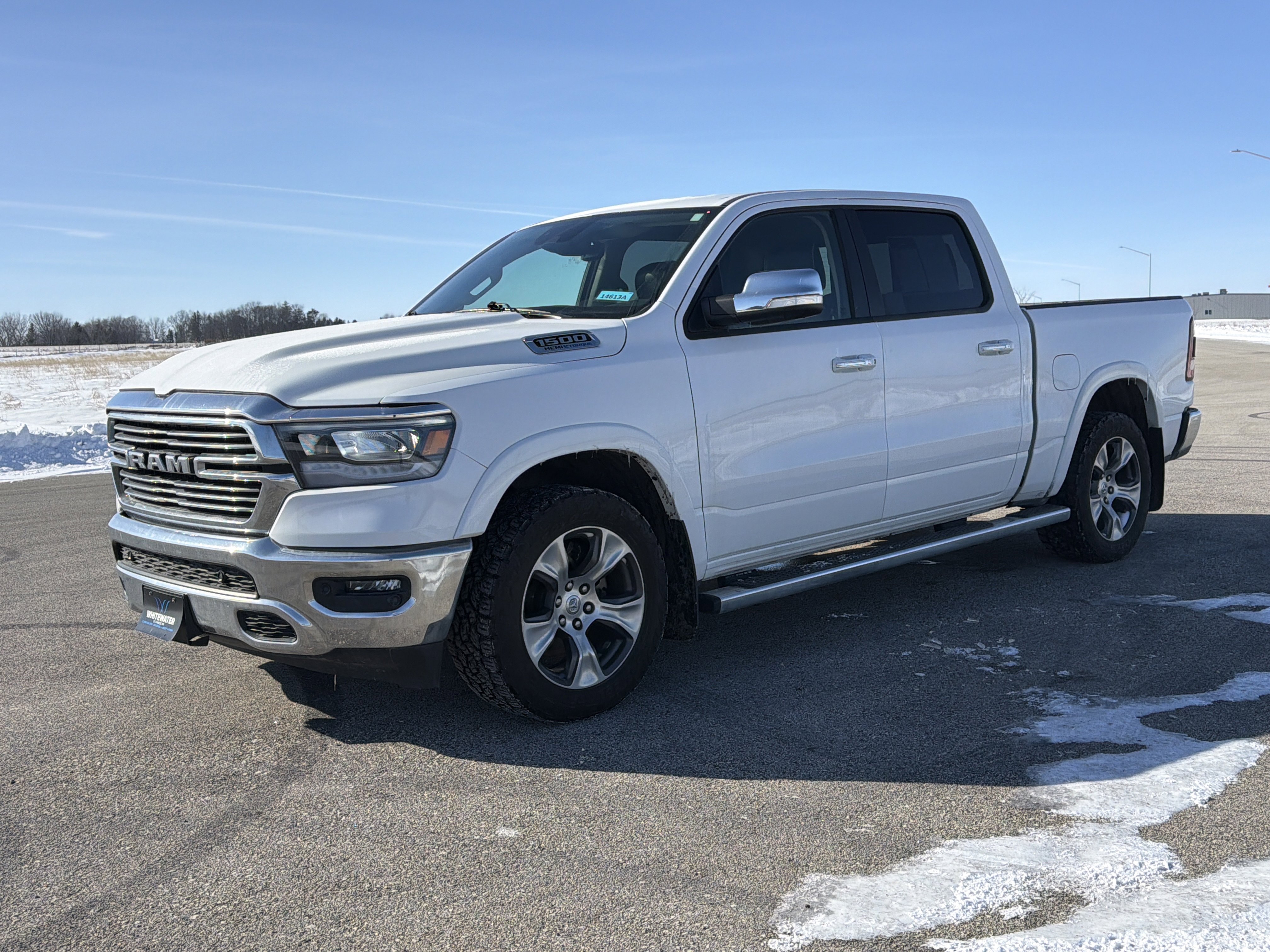 Used 2022 RAM Ram 1500 Pickup Laramie with VIN 1C6SRFJTXNN199246 for sale in Burnsville, Minnesota