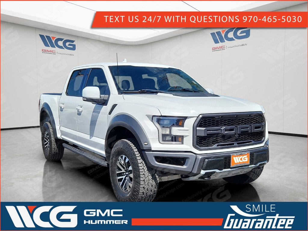 Used 2020 White Ford Raptor image 1