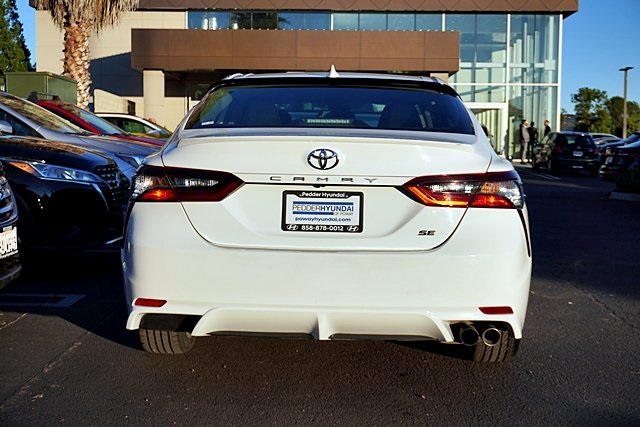 Used 2021 White Toyota SE Nightshade image 8