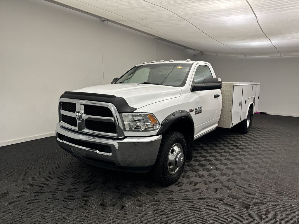 Used 2018 Bright White Clearcoat Ram Tradesman image 1