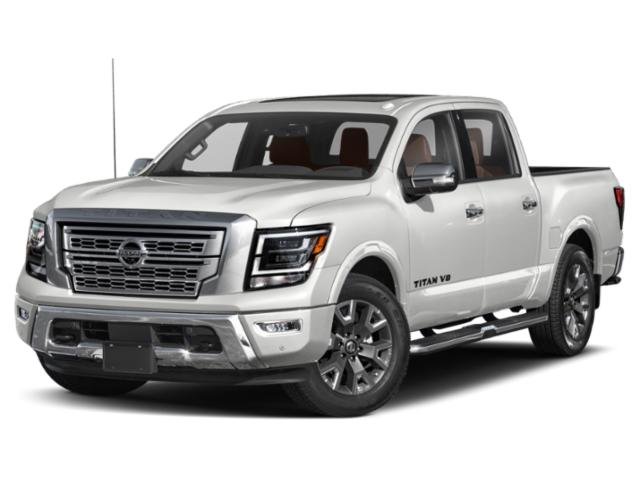 Used 2021 Cardinal Red Metallic Nissan Platinum Reserve image 1