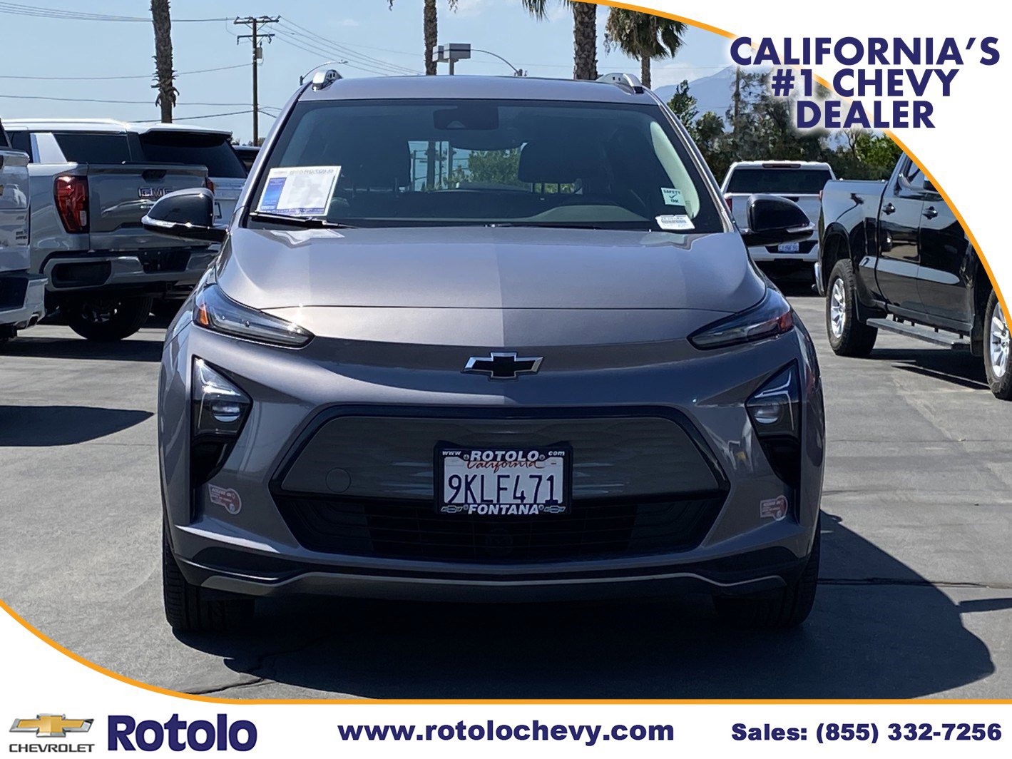Used 2023 Chevrolet Bolt EUV LT with VIN 1G1FY6S05P4197519 for sale in Fontana, CA