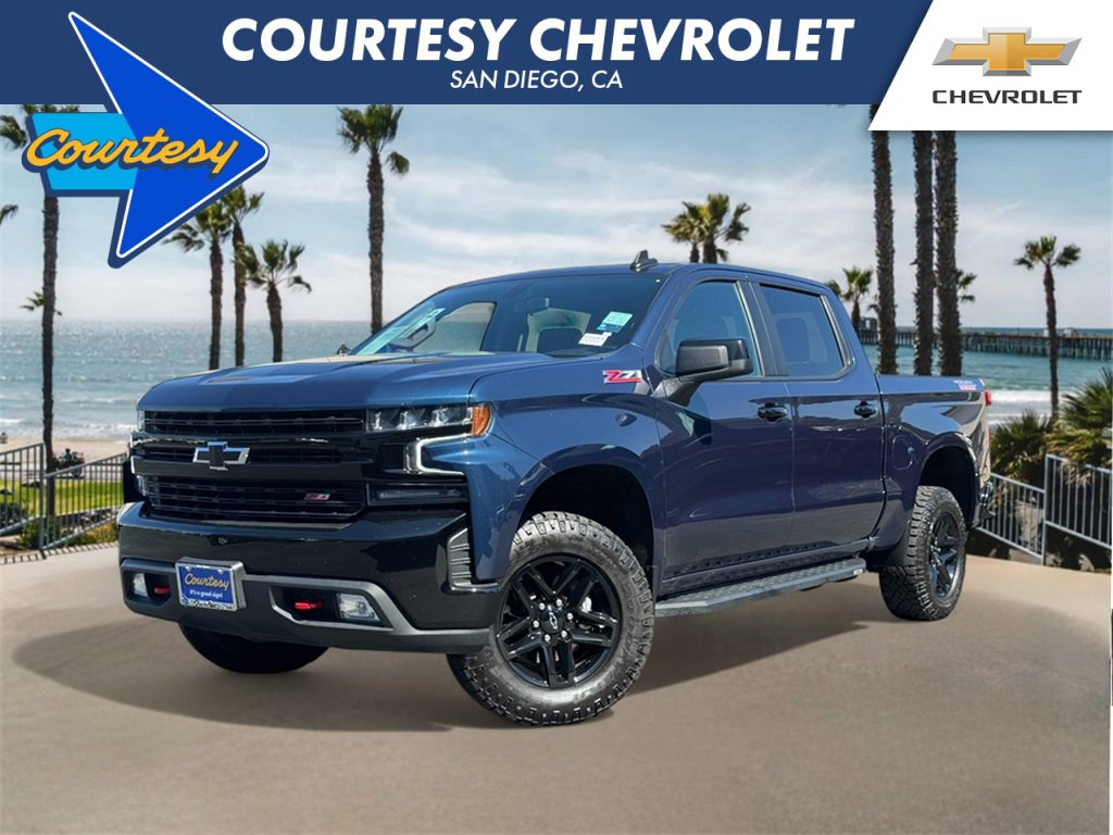Pre-Owned 2021 Chevrolet Silverado 1500 LT Trail Boss Crew Cab in