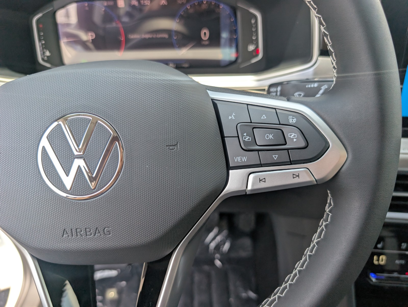 New 2025 Pure White Volkswagen SEL image 17