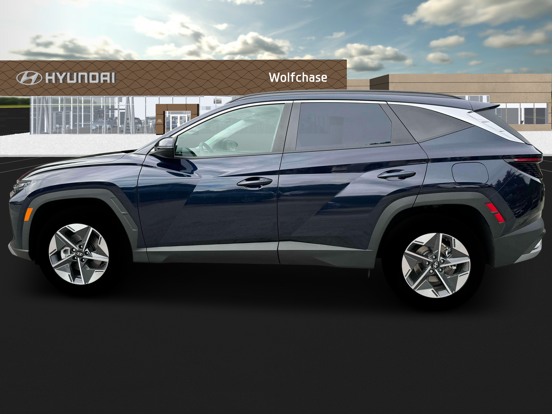New 2025 Blue Hyundai SEL Convenience image 3