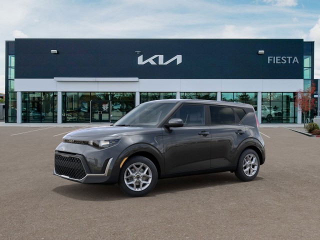 New 2025 Gravity Gray Kia LX image 3