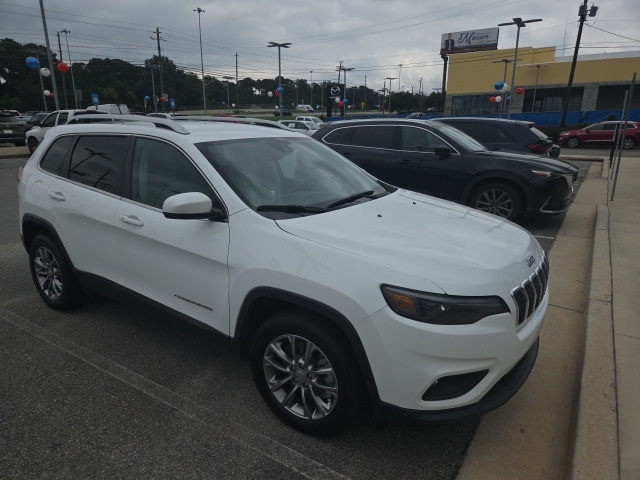 Used 2021 Jeep Cherokee Latitude Lux with VIN 1C4PJLMX8MD112208 for sale in Macon, GA
