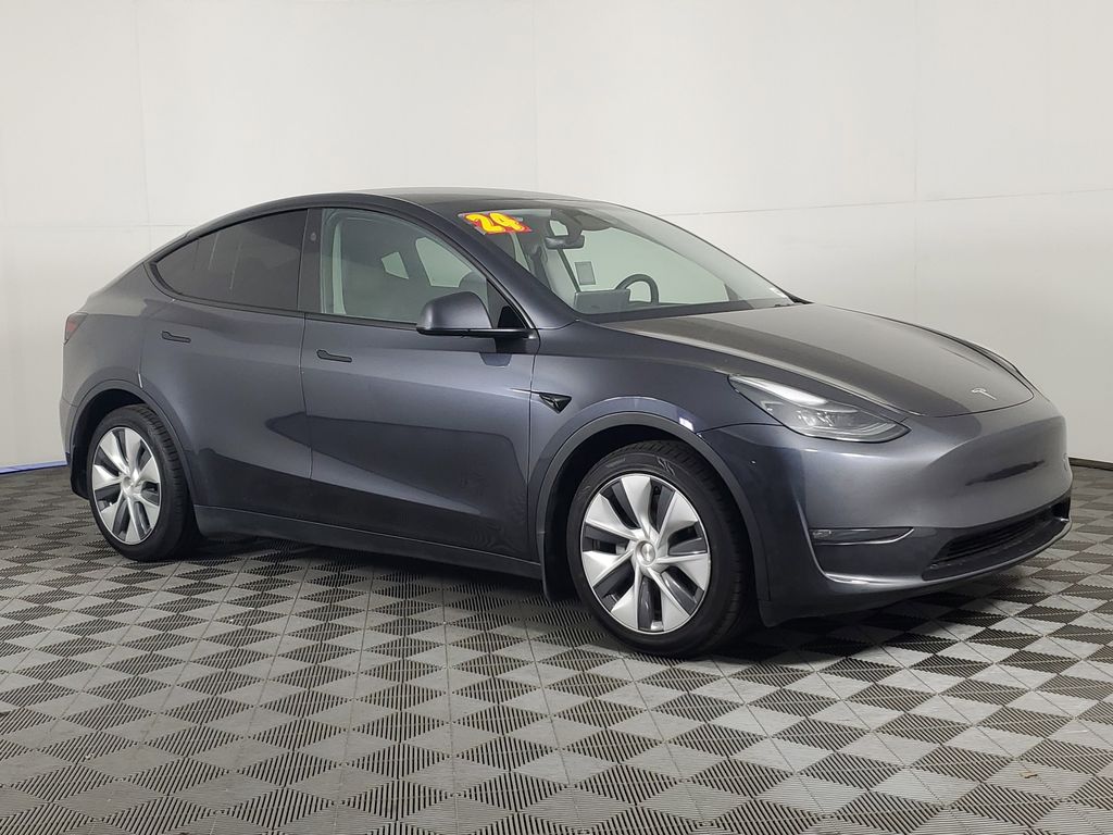 Used 2024 Tesla Model Y Long Range with VIN 7SAYGDEE9RA279151 for sale in Duarte, CA