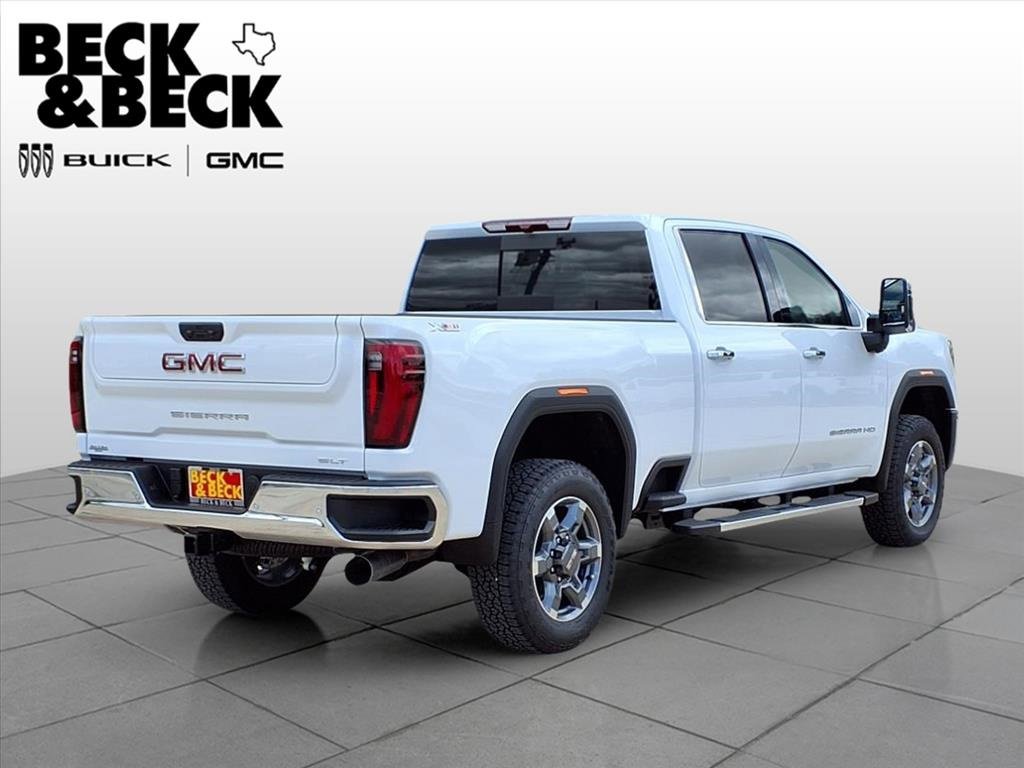 New 2025 Summit White GMC SLT image 5