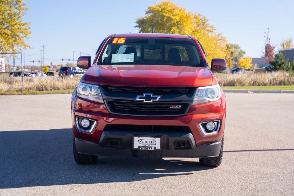 Used 2016 Chevrolet Colorado Z71 with VIN 1GCGTDE30G1184439 for sale in Mount Pleasant, WI