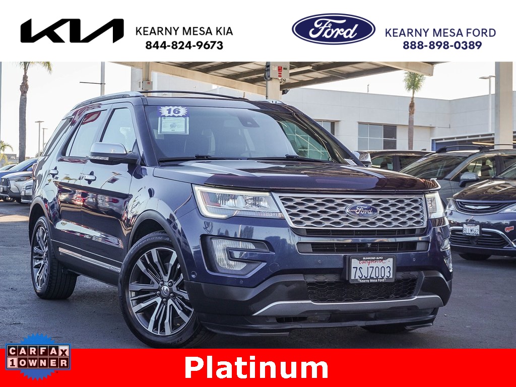 2016 Ford Explorer Platinum