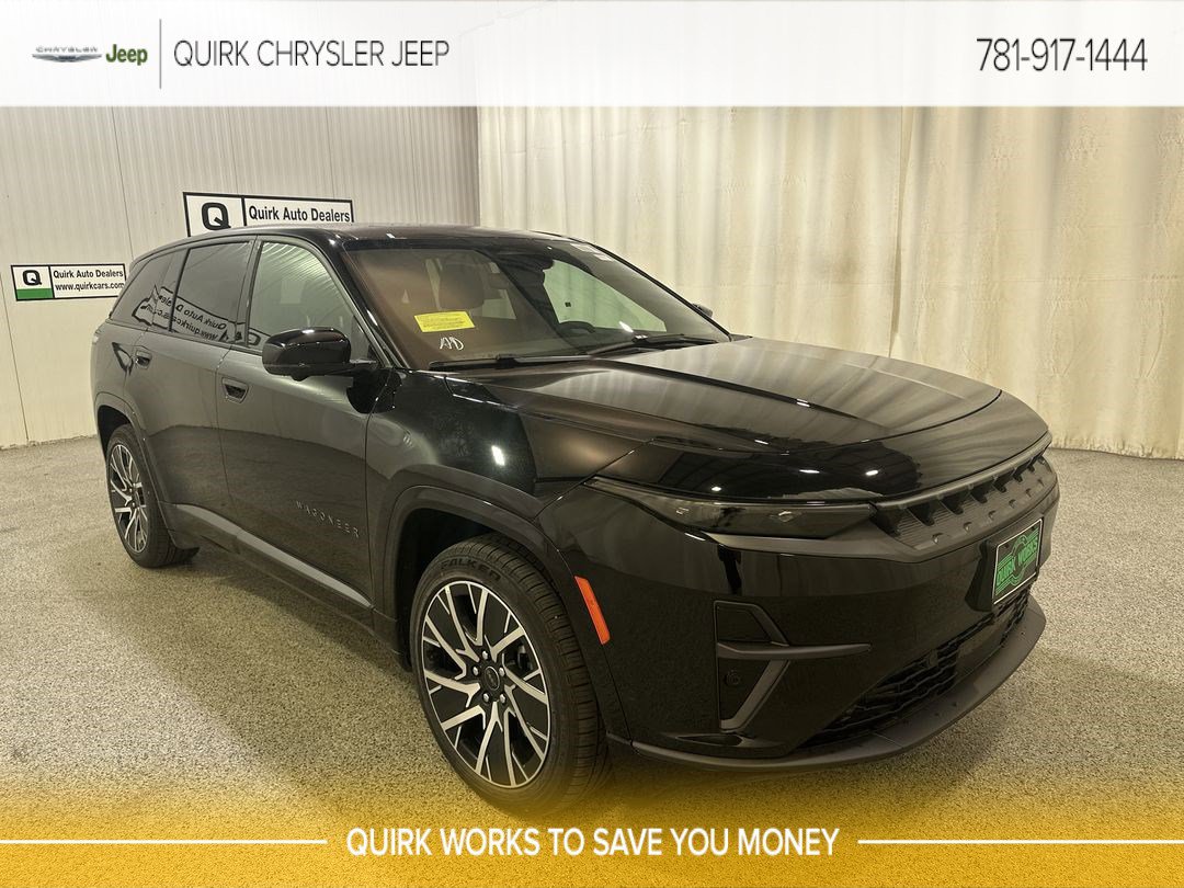 New 2025 Diamond Black Crystal Pearlcoat Jeep Limited image 1